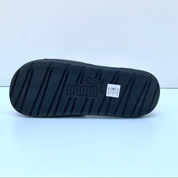 PUMA Cool Cat Women’s slides Black/Pink/White - Picture 7 of 9